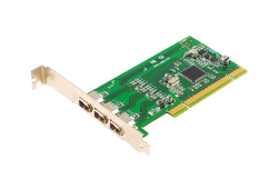3-Port FireWire PCI card