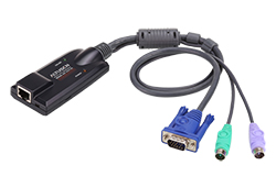 PS/2 VGA KVM Adapter with Composite Video Support