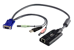 USB VGA/Audio Virtual Media KVM Adapter