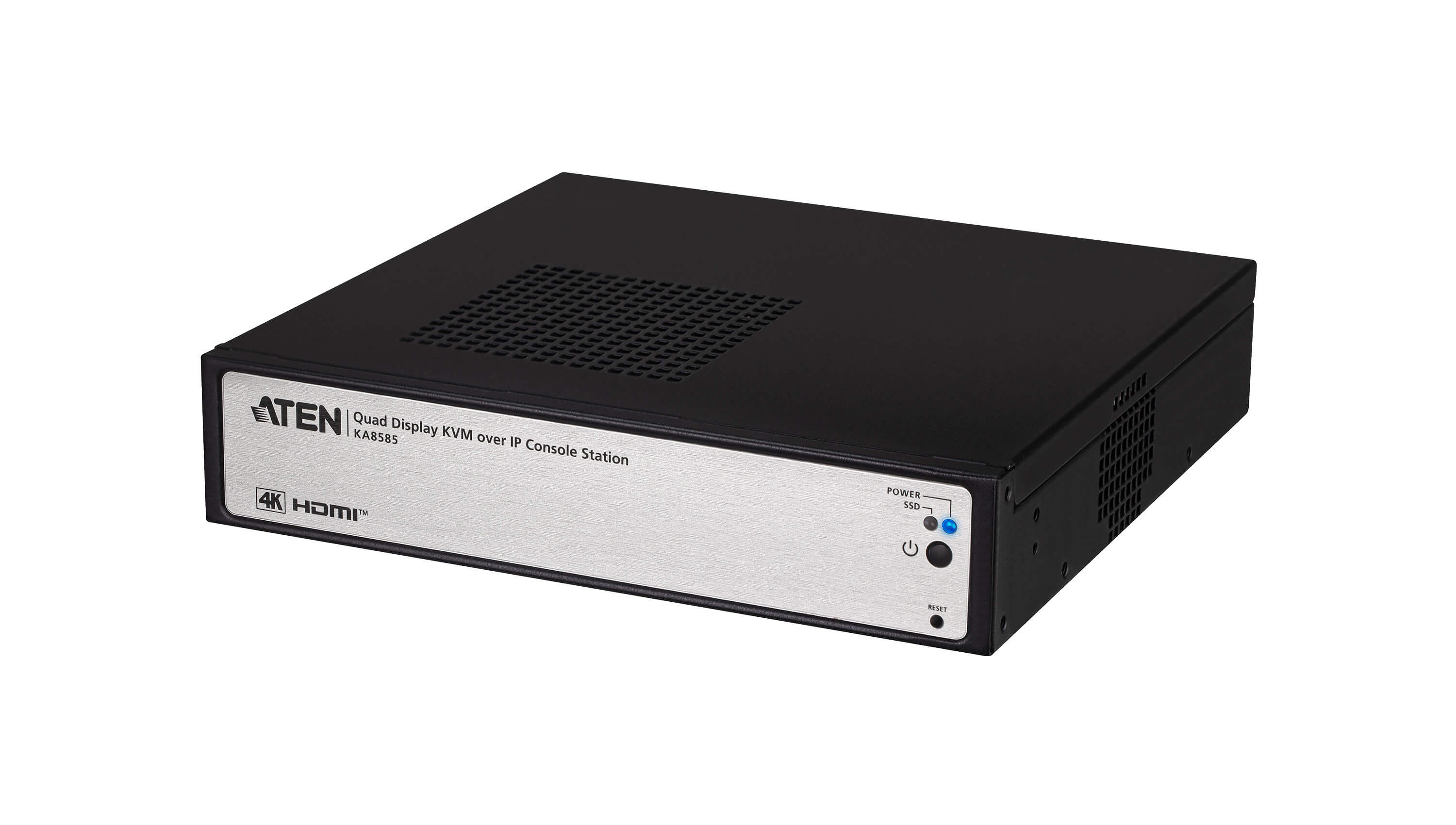 4K Quad Display KVM over IP Console Station