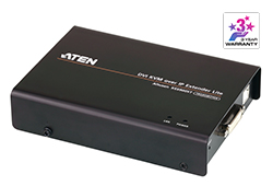 USB DVI-D Single Display Slim KVM Over IP Transmitter