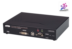 2K DVI-D Dual Link KVM over IP Transmitter with PoE
