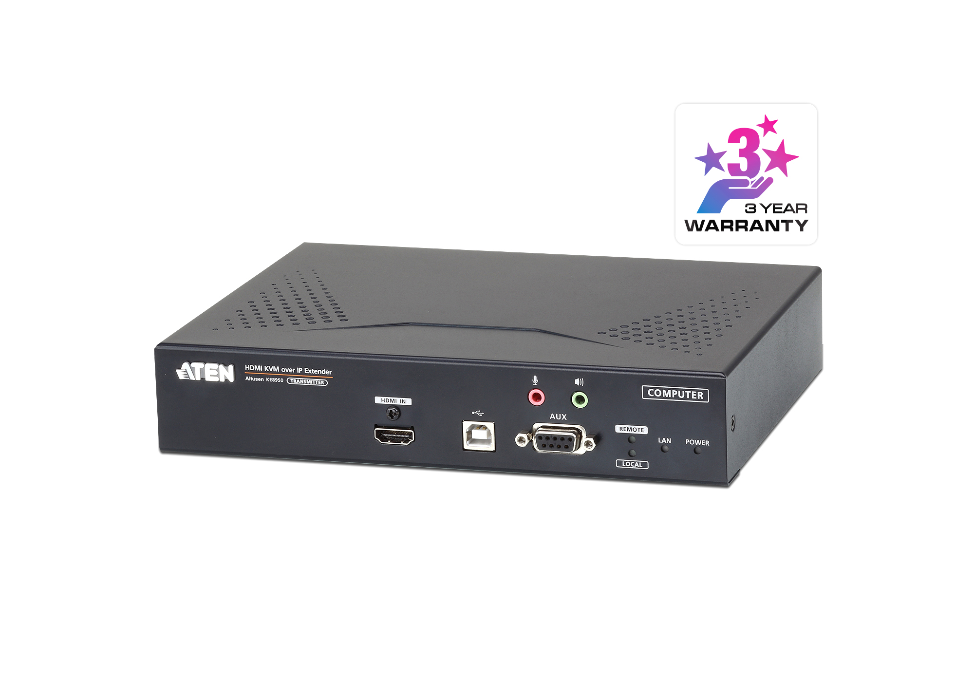 4K HDMI Single Display KVM over IP Transmitter