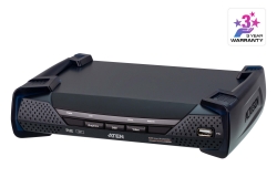 4K DisplayPort Single Display KVM over IP Receiver with PoE