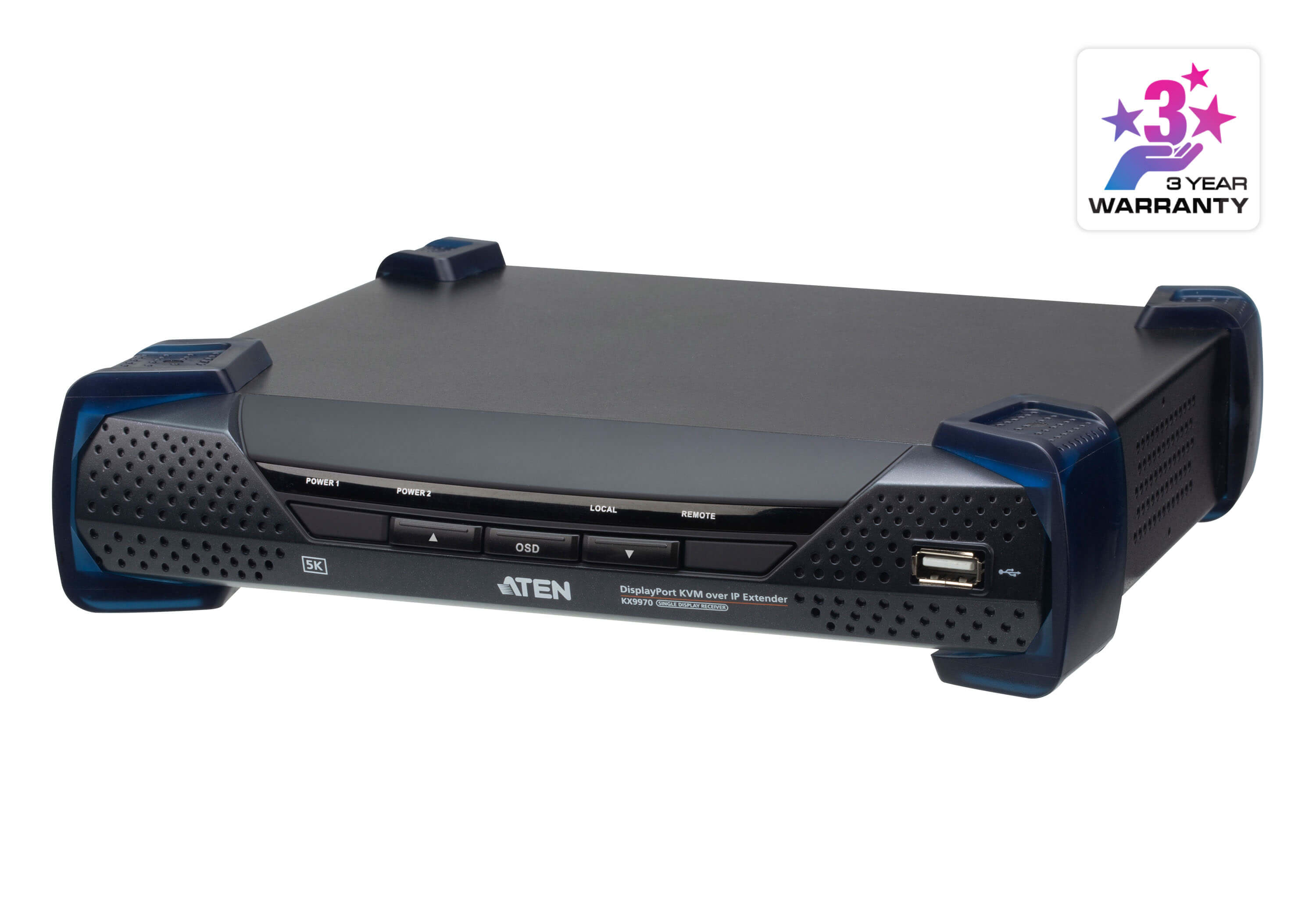5K DisplayPort KVM over IP Receiver