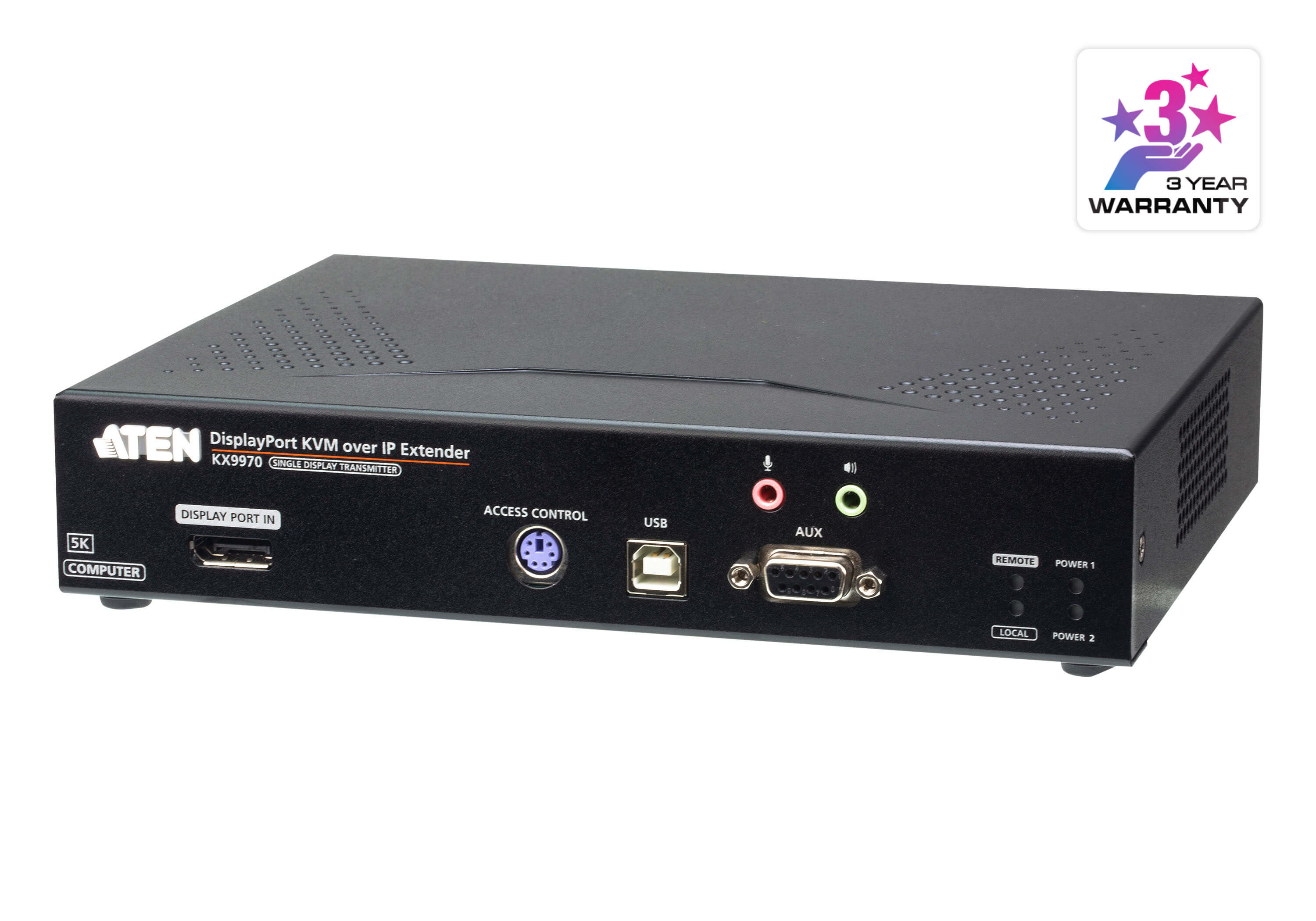 5K DisplayPort KVM over IP Transmitter