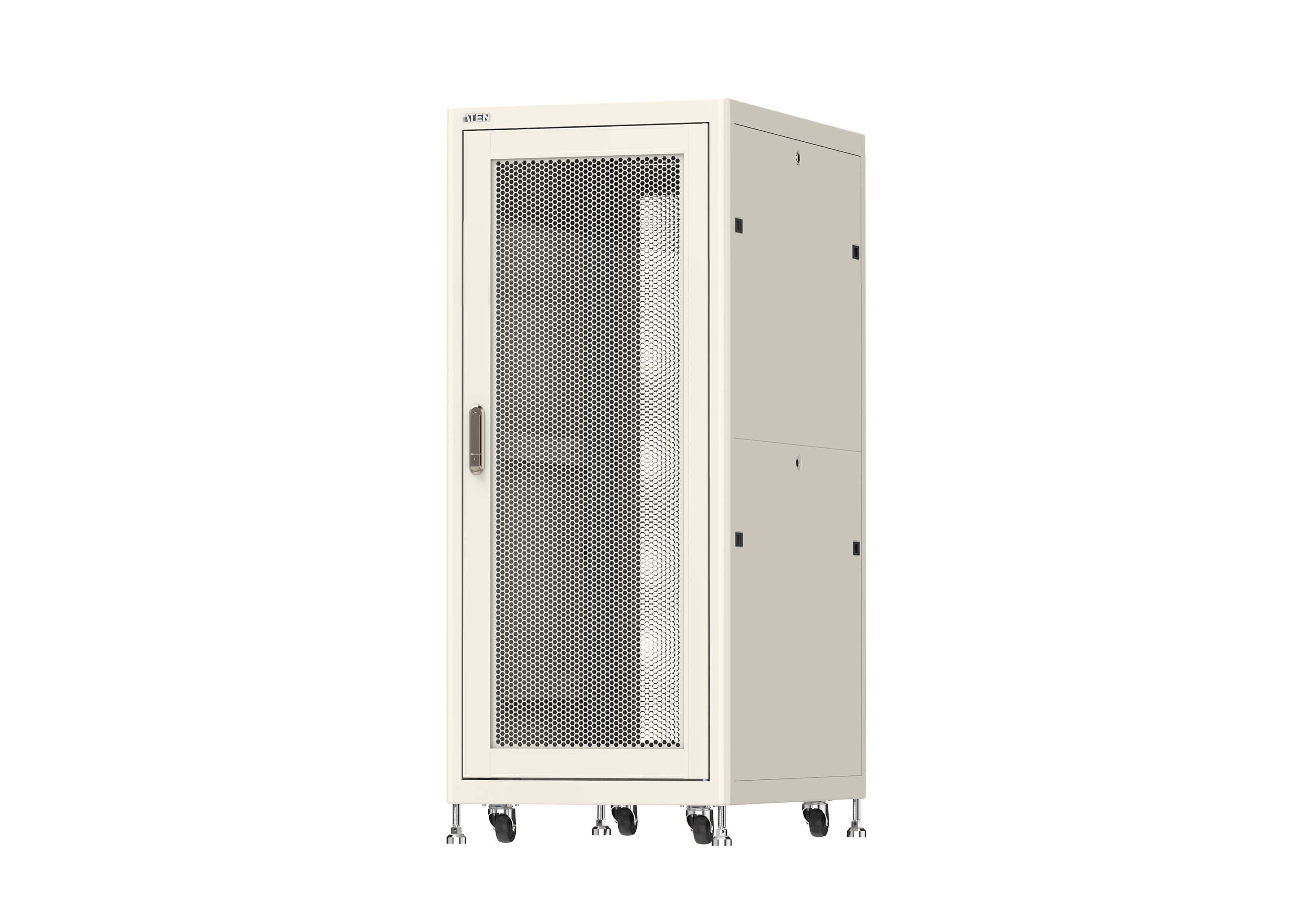30U Standard Rack with Perforated Front and Rear Doors
