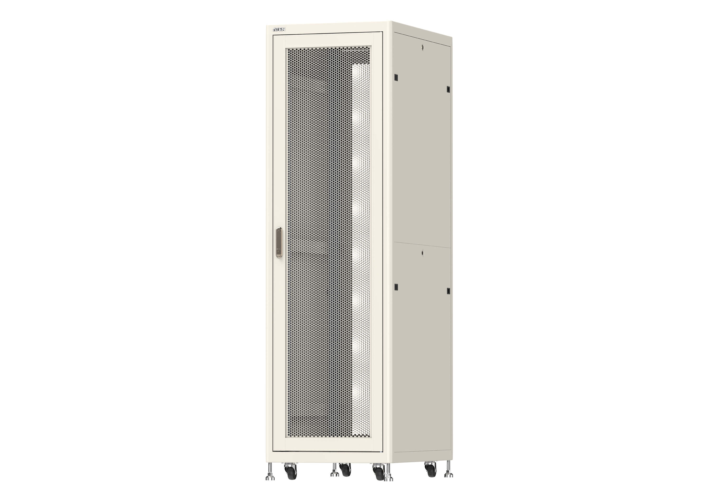 42U Standard Rack with Perforated Front and Rear Doors