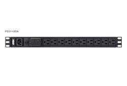 1U Basic PDU with Surge Protection