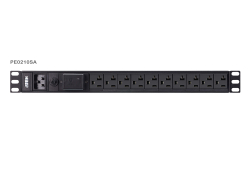Basic 1U PDU with surge protection