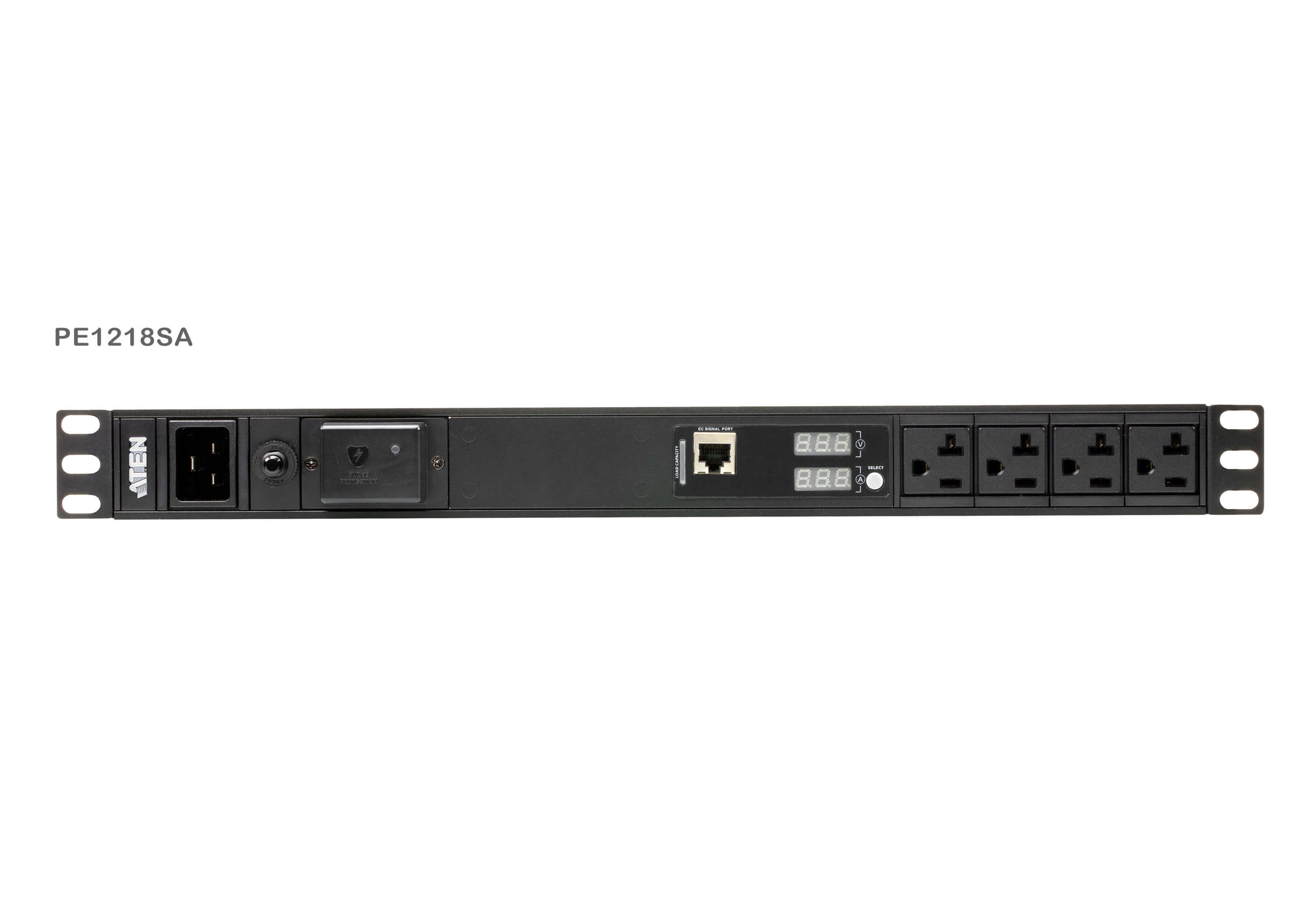 Basic Metered 1U PDU with Surge Protection