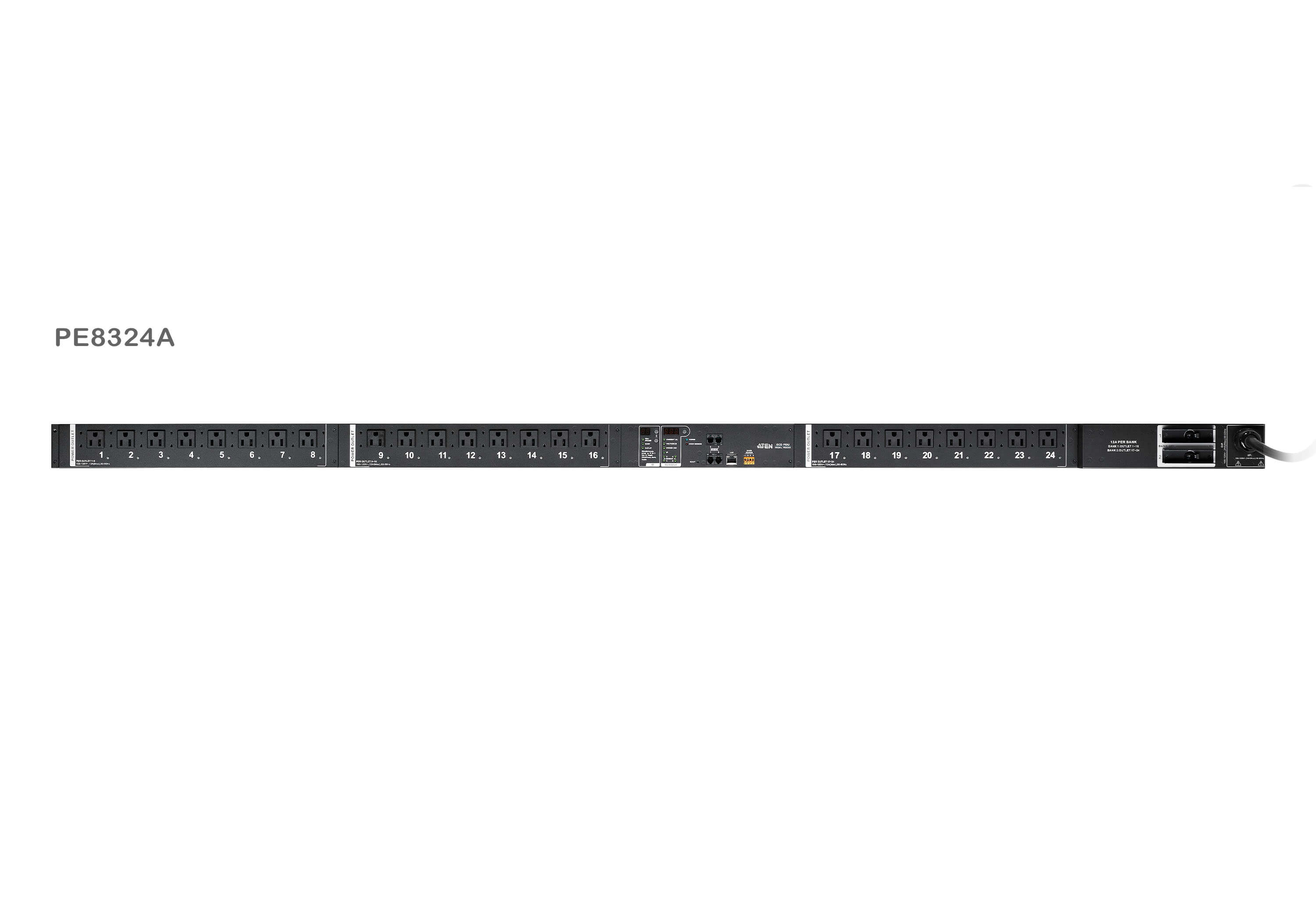 30A/32A 24-Outlet Outlet-Metered & Switched eco PDU