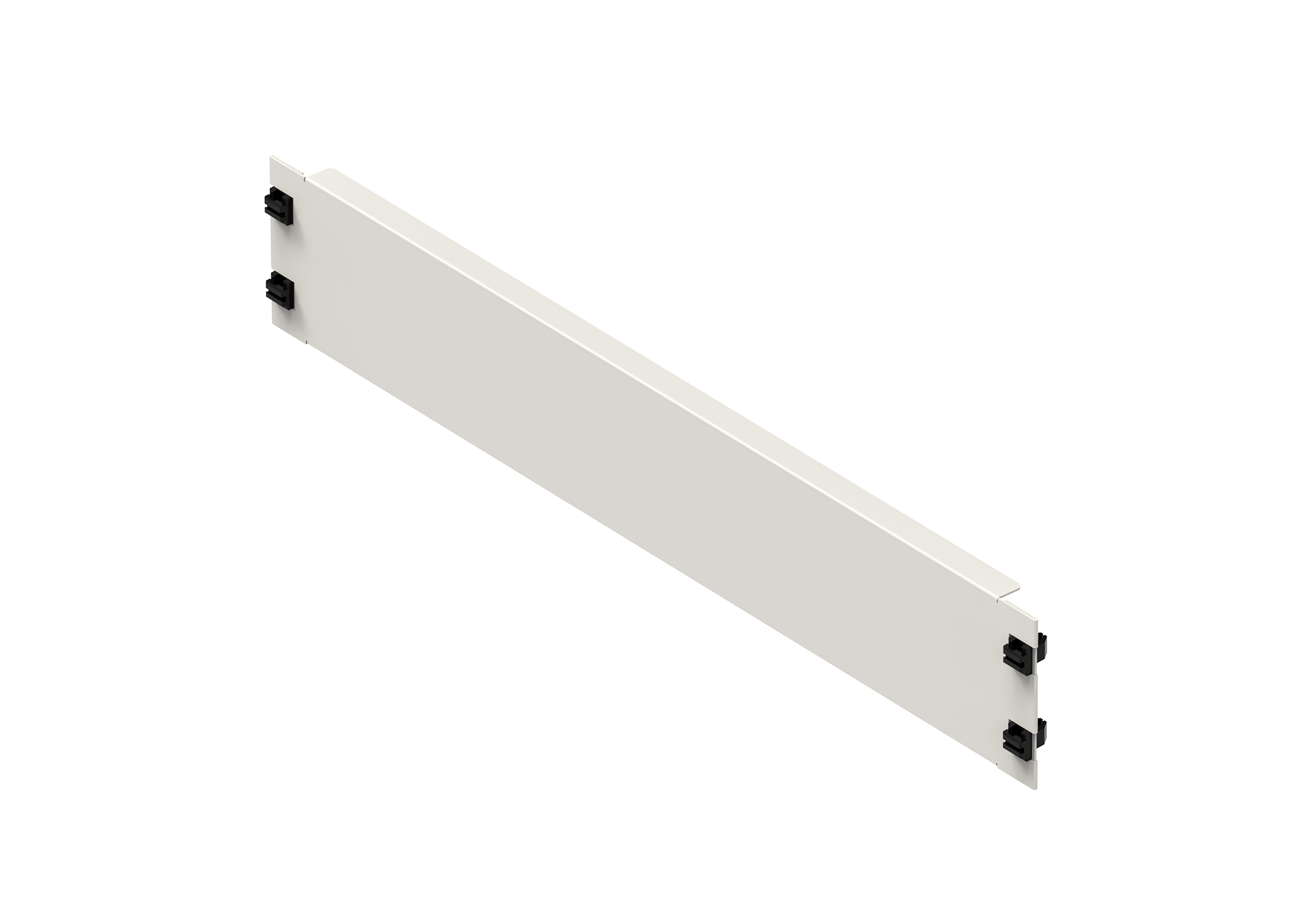 2U Blank Rack Panel (1 set 2 pcs)