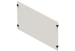 6U Blank Rack Panel (1 set 2 pcs)