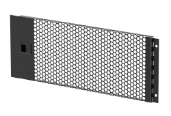 4U Hinged & Vented Rack Panel