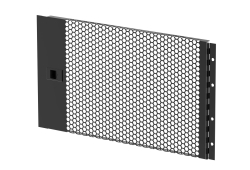 6U Hinged & Vented Rack Panel