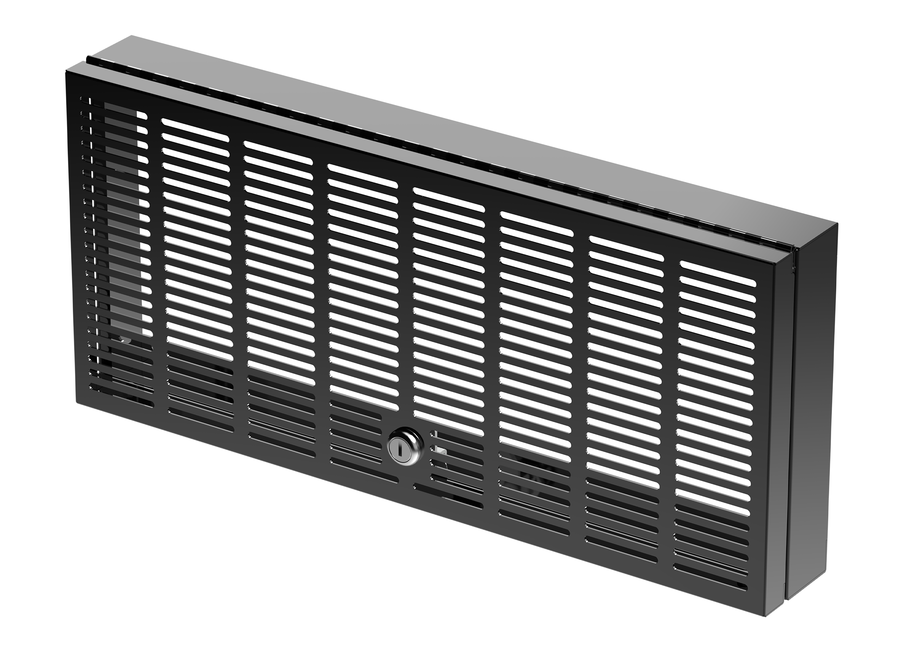 5U Hinged & Vented Rack Panel (Lockable)
