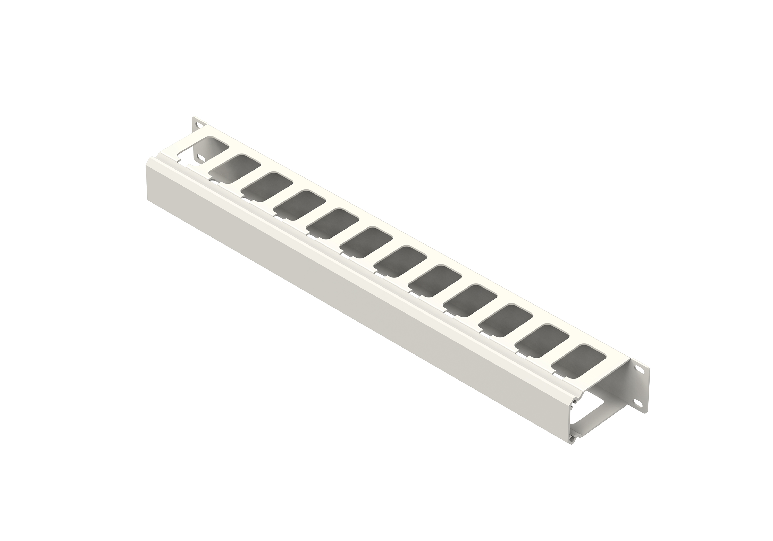 1U Horizontal Cable Duct