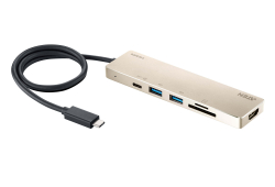 USB-C Multiport Mini Dock with Power Pass-Through