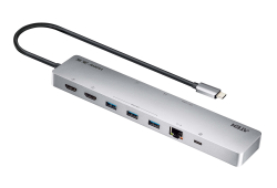 11-in-1 USB-C Multiport Dock with Power Pass-Through