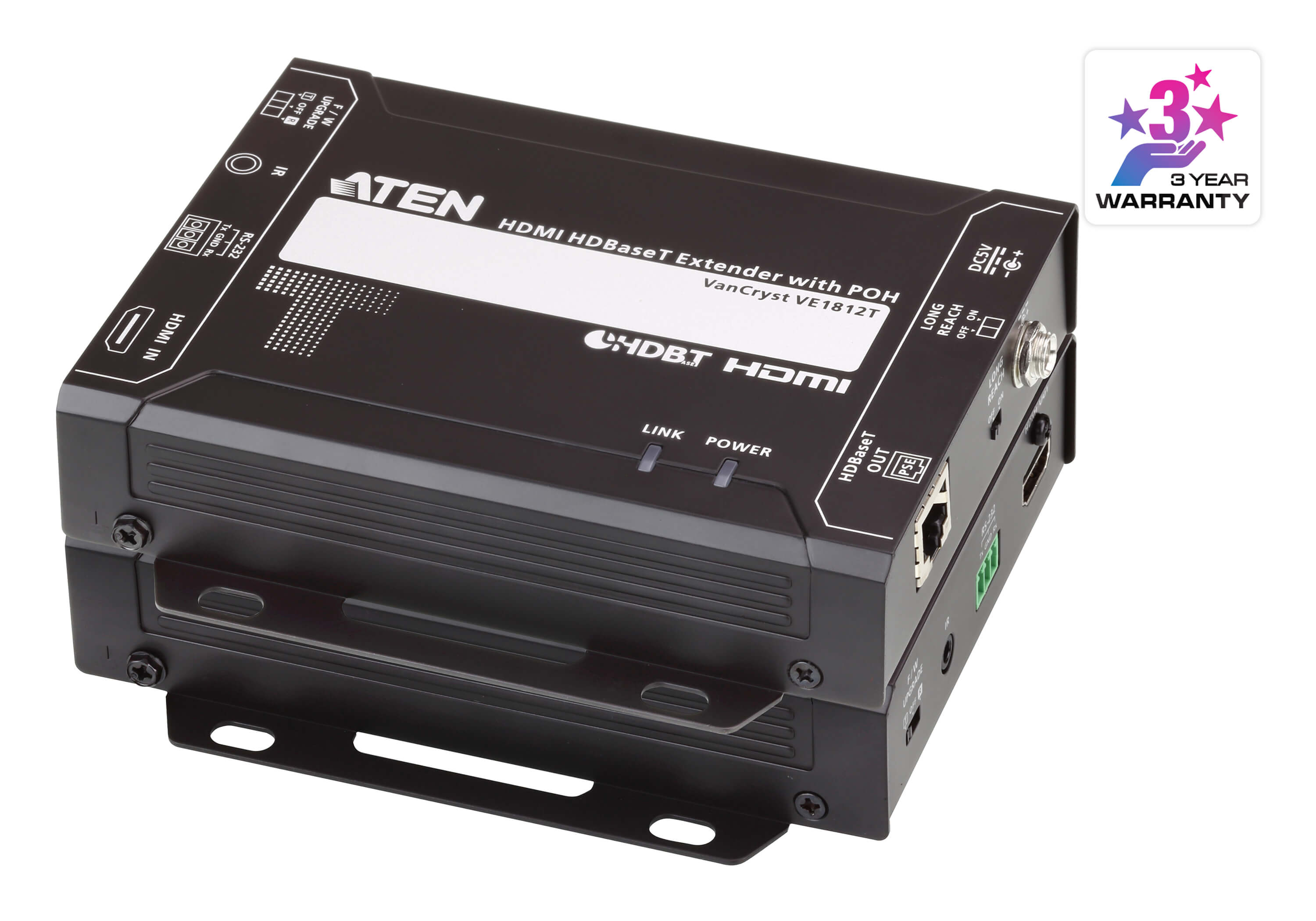 HDMI HDBaseT Extender with PoH (4K@100m) (HDBaseT Class A)