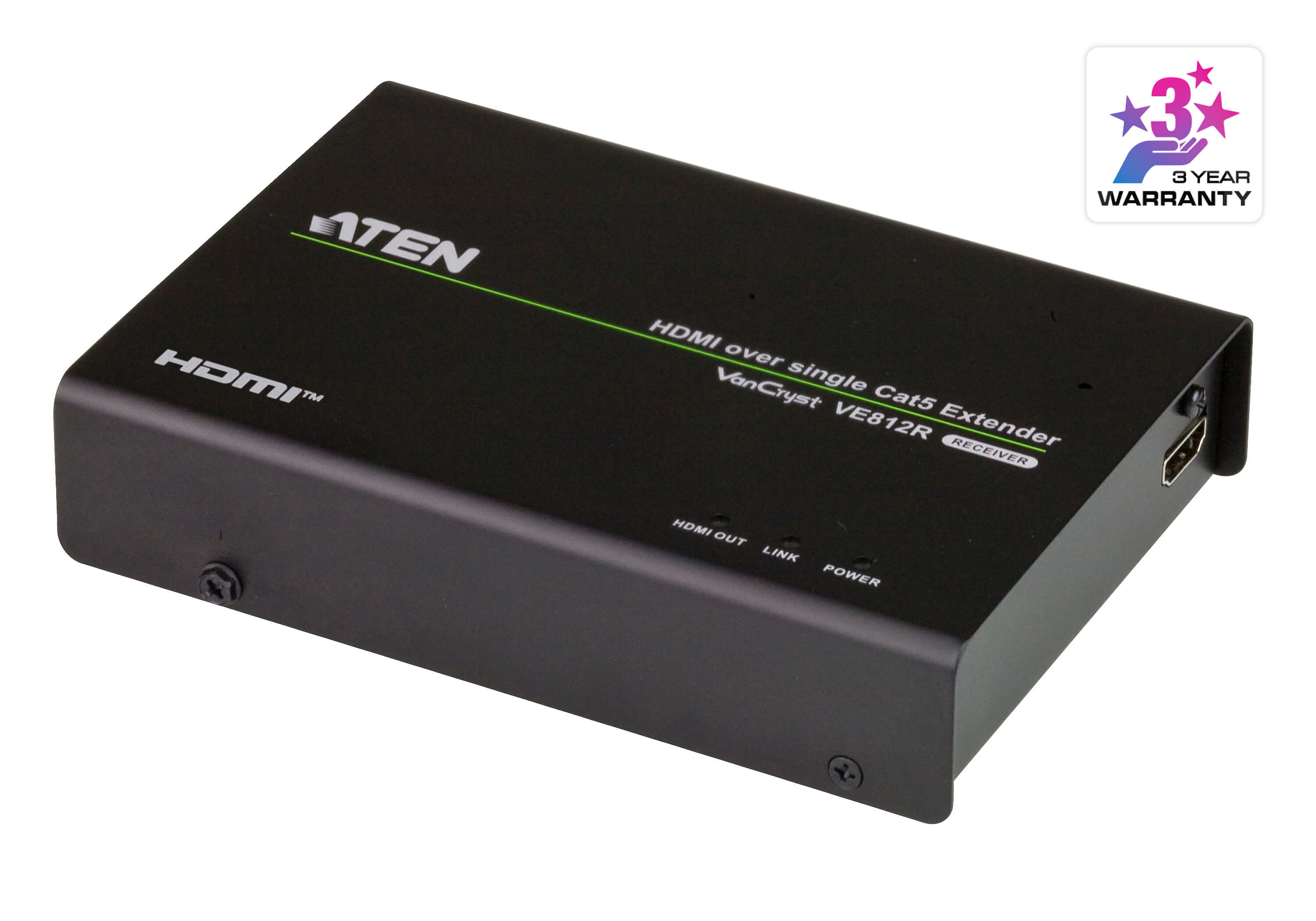 HDMI HDBaseT Receiver (4K@100m)
(HDBaseT Class A)