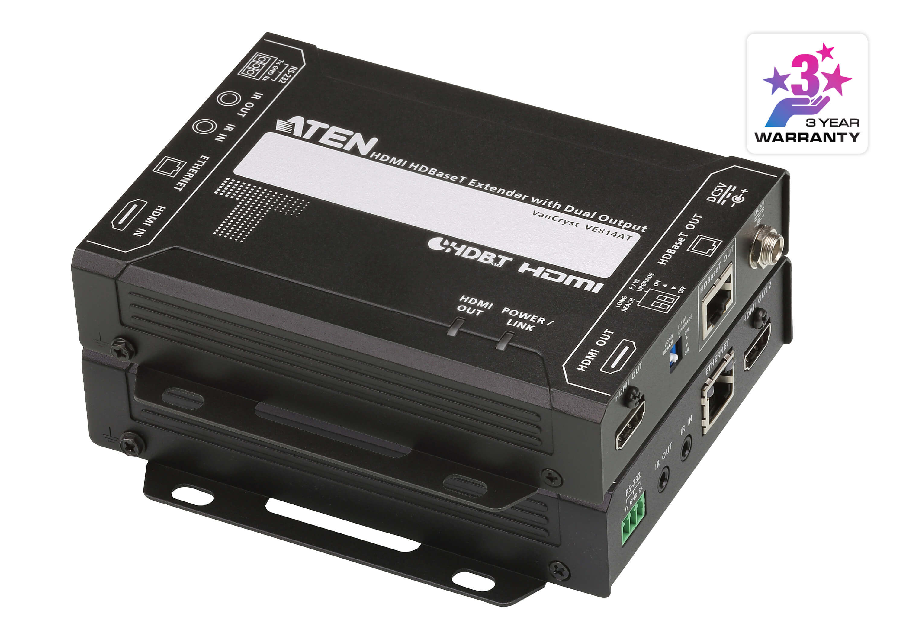 HDMI HDBaseT Extender with Dual Output (4K@100m) (HDBaseT Class A)