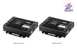 True 4K HDMI H.265 over IP Transceiver with PoE