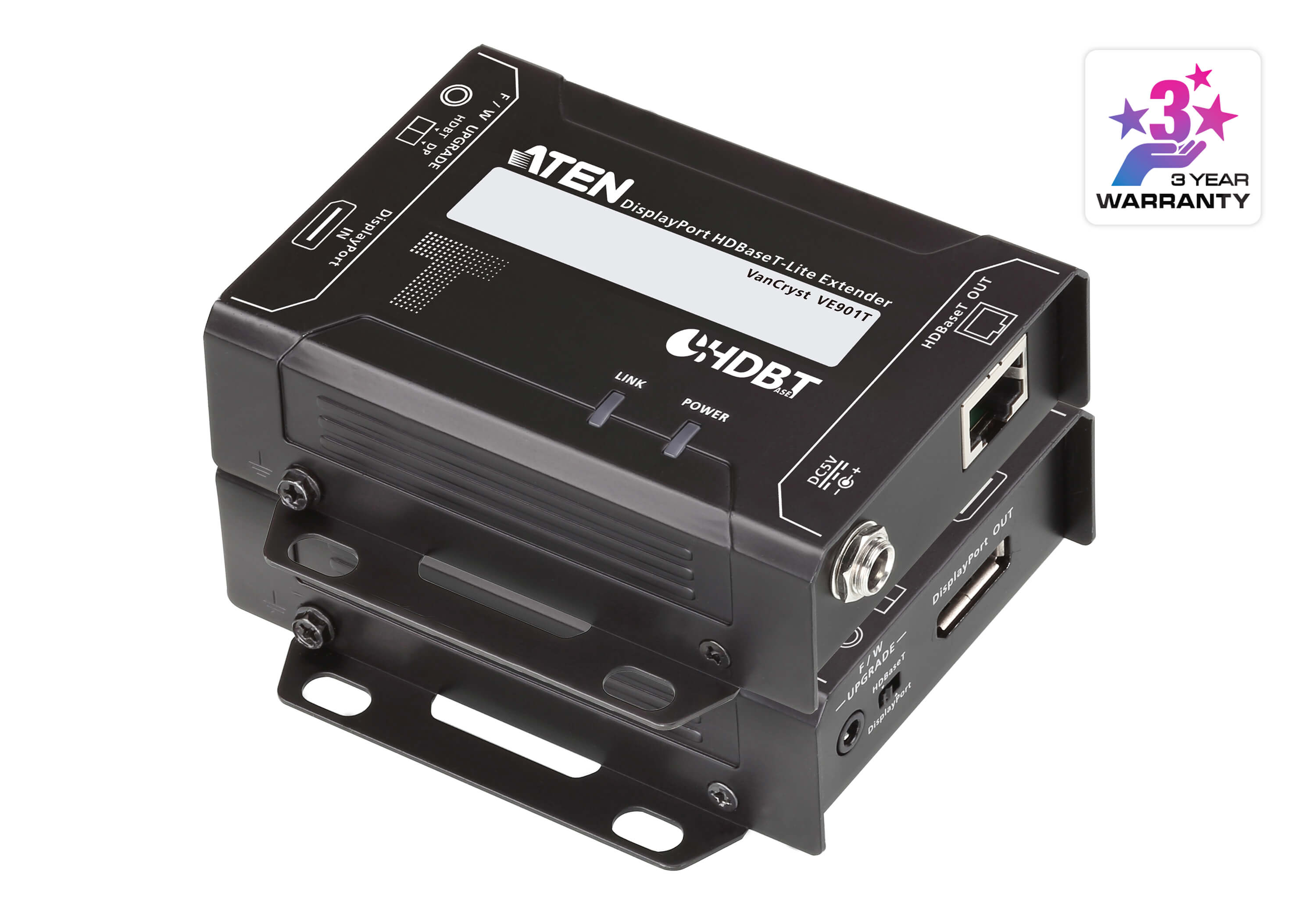 DisplayPort HDBaseT-Lite Extender (4K@40m; 1080p@70m) (HDBaseT Class B)