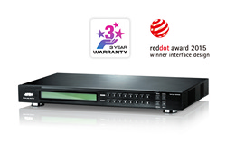 8 x 8 DVI Matrix Switch with Scaler