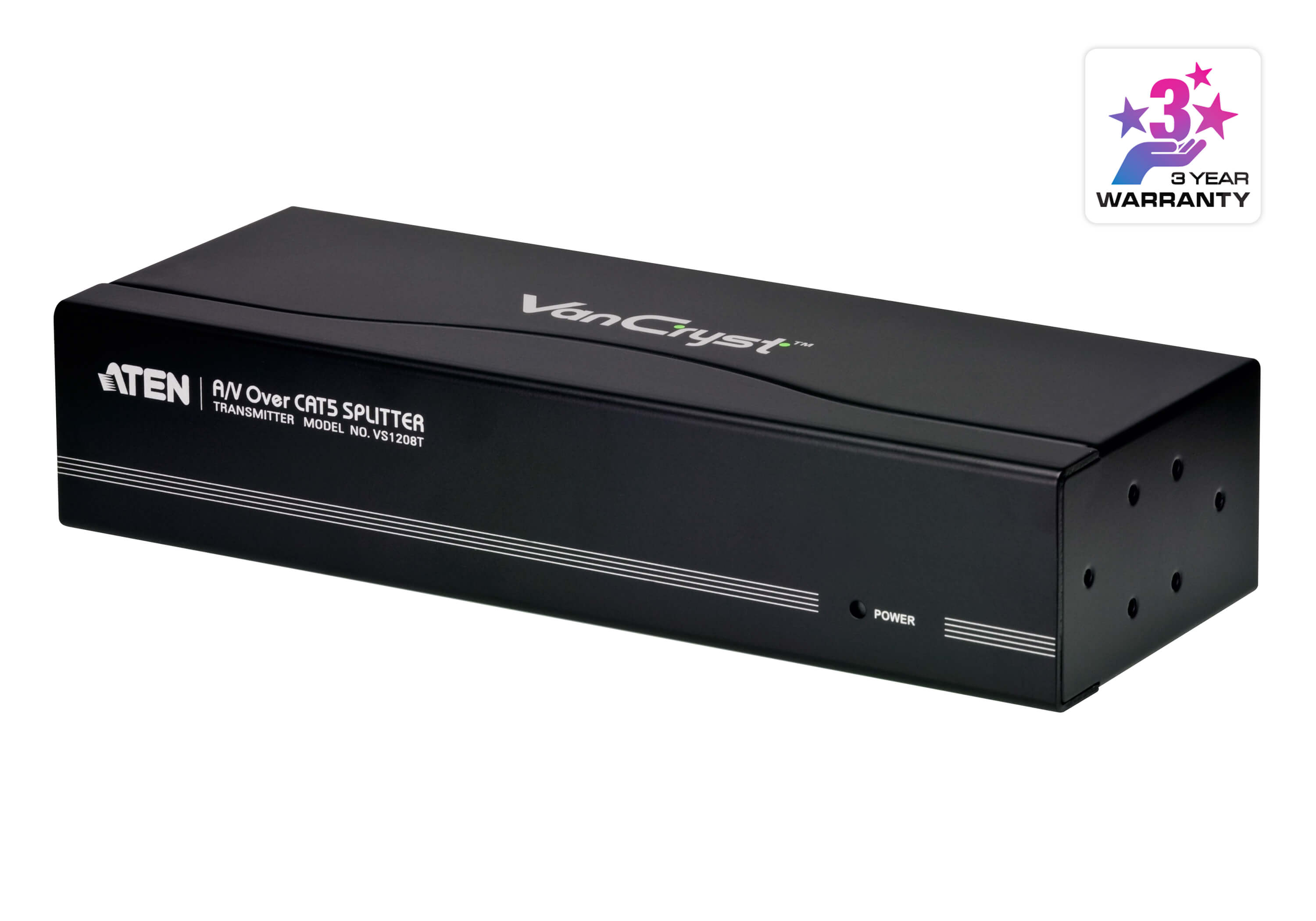 8-Port VGA/Audio Cat 5 Splitter