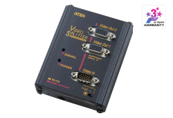 2-Port VGA Splitter Wall Plate (350MHz)