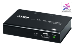 2-port True 4K DisplayPort Splitter