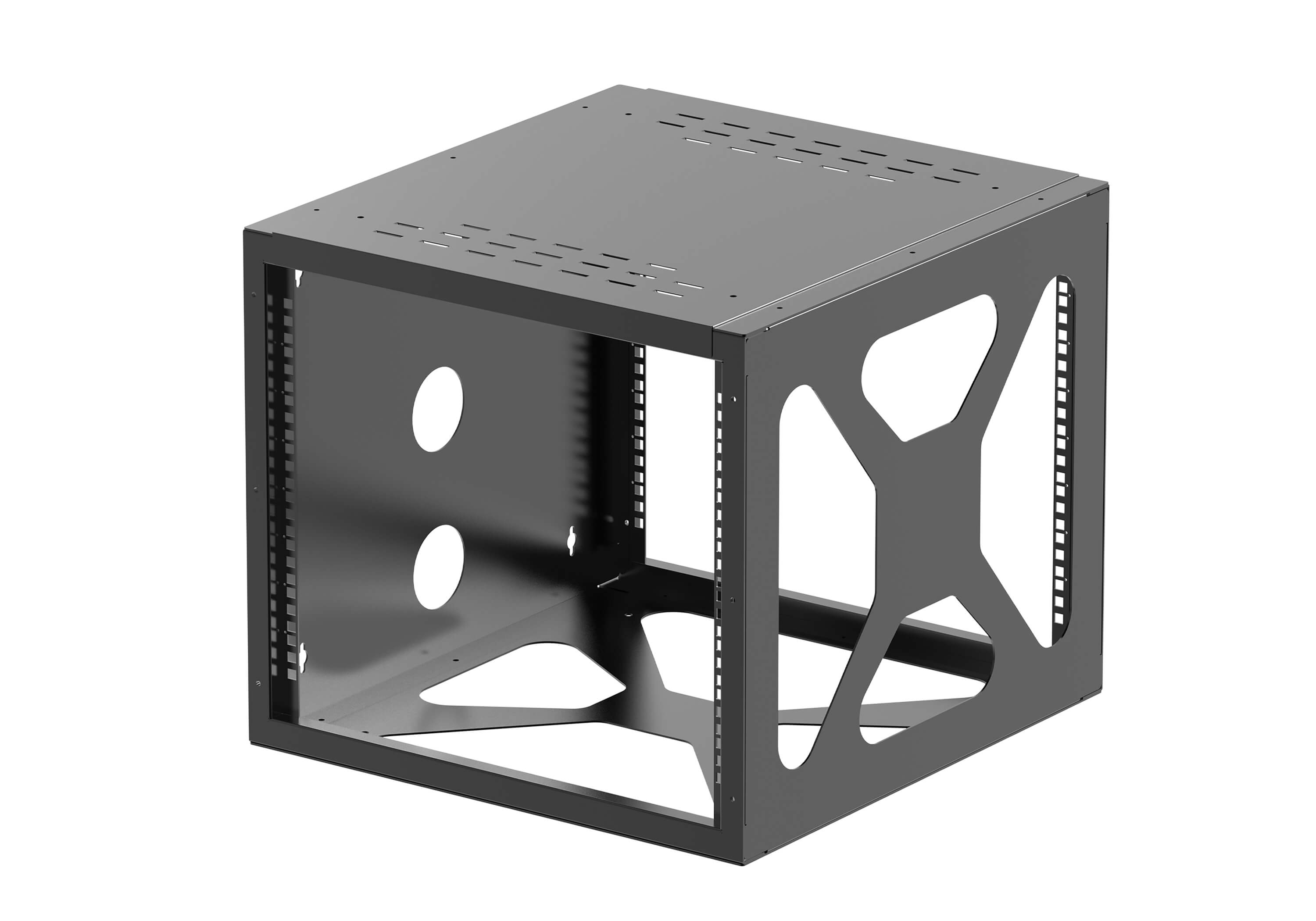 Side Load Wall Mount Rack (8U)