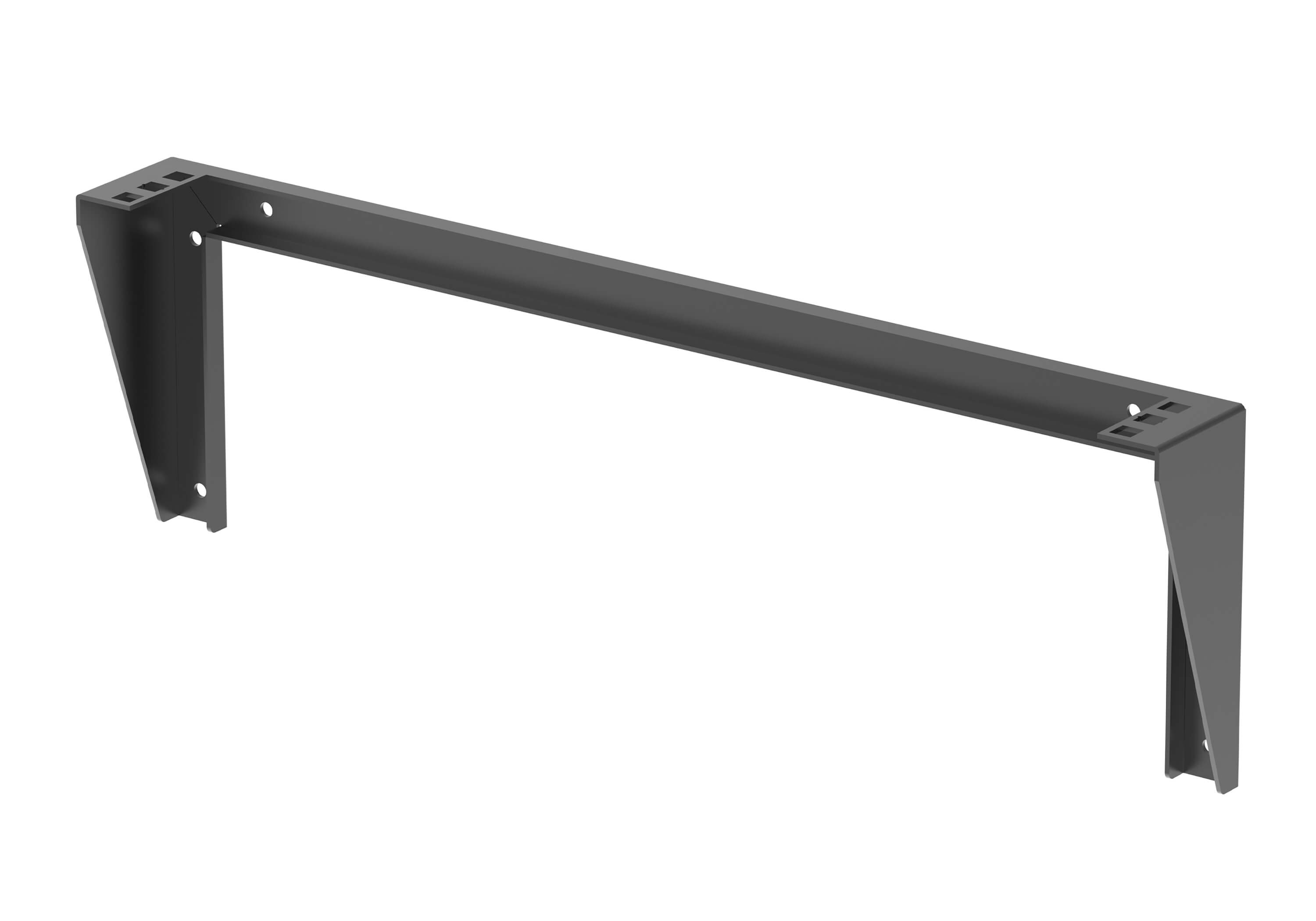 Vertical Wall-Mount Rack (1U)