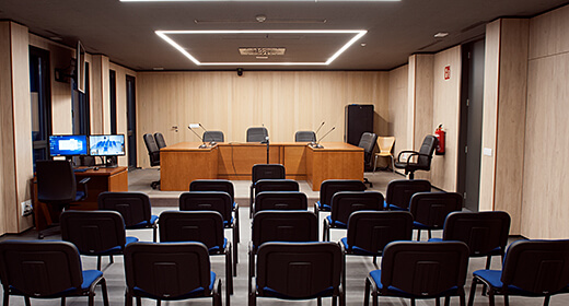 Courtrooms – AV Signal Distribution – Galicia, Spain