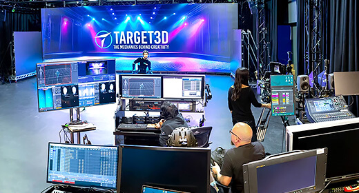 Target3D – Multi-view KVM over IP for Virtual Production and Motion Capture – UK