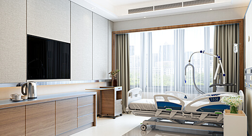University Hospital – Ward & Smart Bed Power Management – Japan