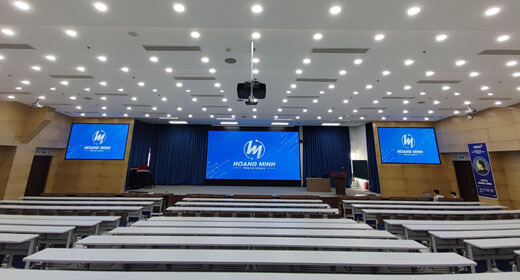 University Conference Hall – Smart AV Revamp for Hybrid Meetings – Vietnam