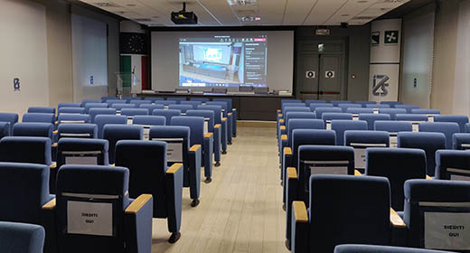 IZSLER – Auditorium AV Distribution Revamp for Interactive Videoconferencing – Italy