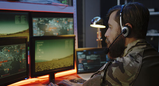 Military Control Center – Flexible KVM over IP Matrix Solutions – Ministry of Defense