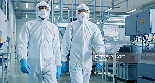 LCD패널 제조 기업의 공장 및 클린룸 모니터링