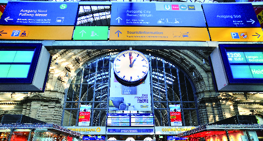 KWANG IN - Digital skyltning för tunnelbanestation, Korea