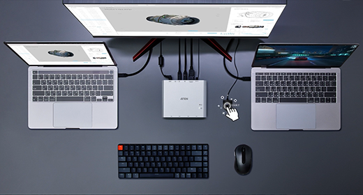 KVM スイッチとは | 定義や使用例、選び方をご紹介