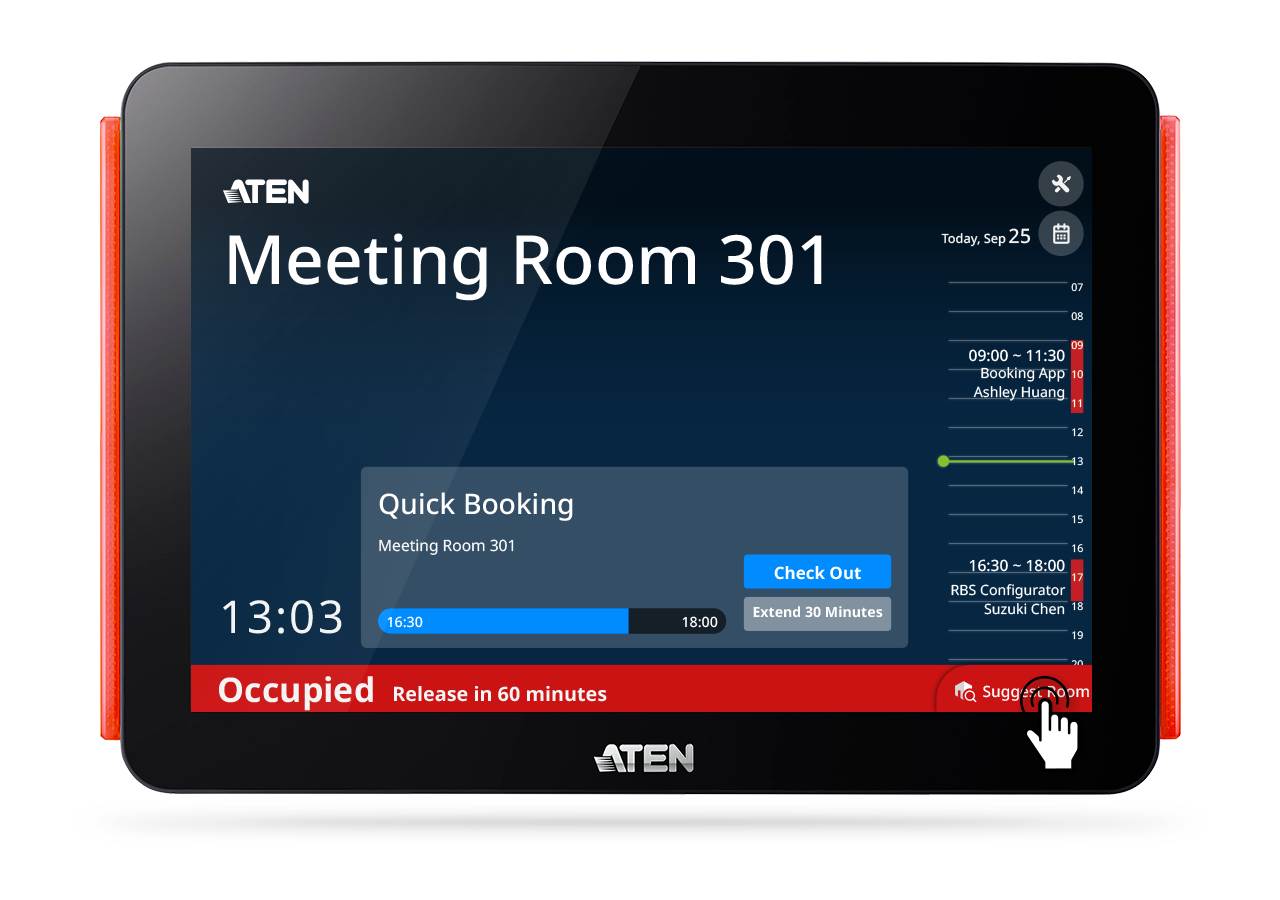 1. When the current room is occupied