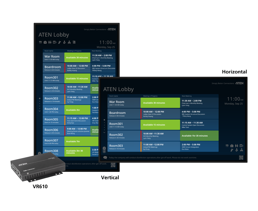Real-Time Room Availability with List View
