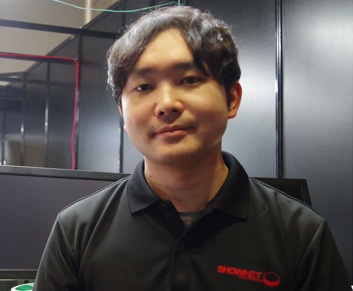 【ShowNet NOC チームメンバー 中村 開氏】